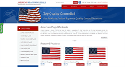 Desktop Screenshot of american-flags-wholesale.com